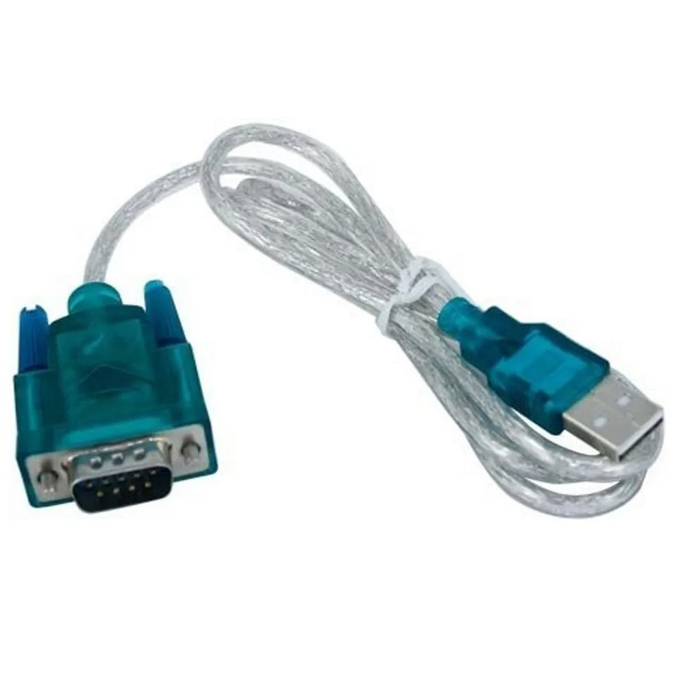 Adaptador USB a RS-232 vista frontal