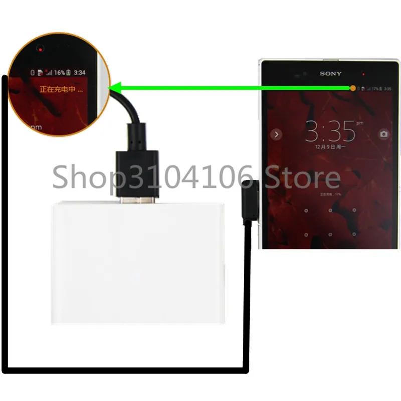 Carga rápida del dispositivo