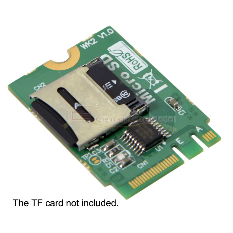Detalles del PCB y conectores