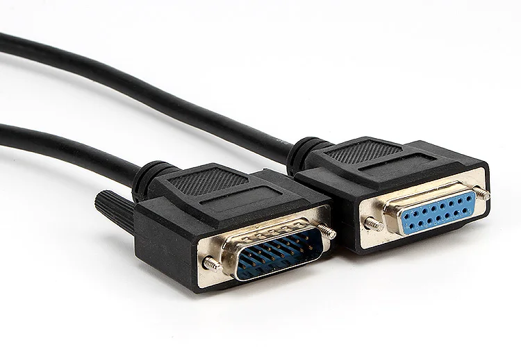 Cable paralelo DB15 enrollado