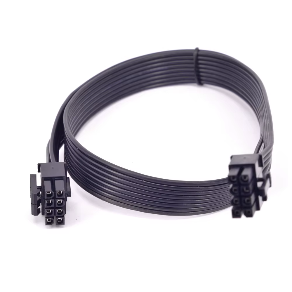 Cable instalado en PC detallado