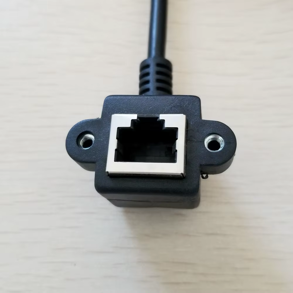 Conectores RJ45 del cable