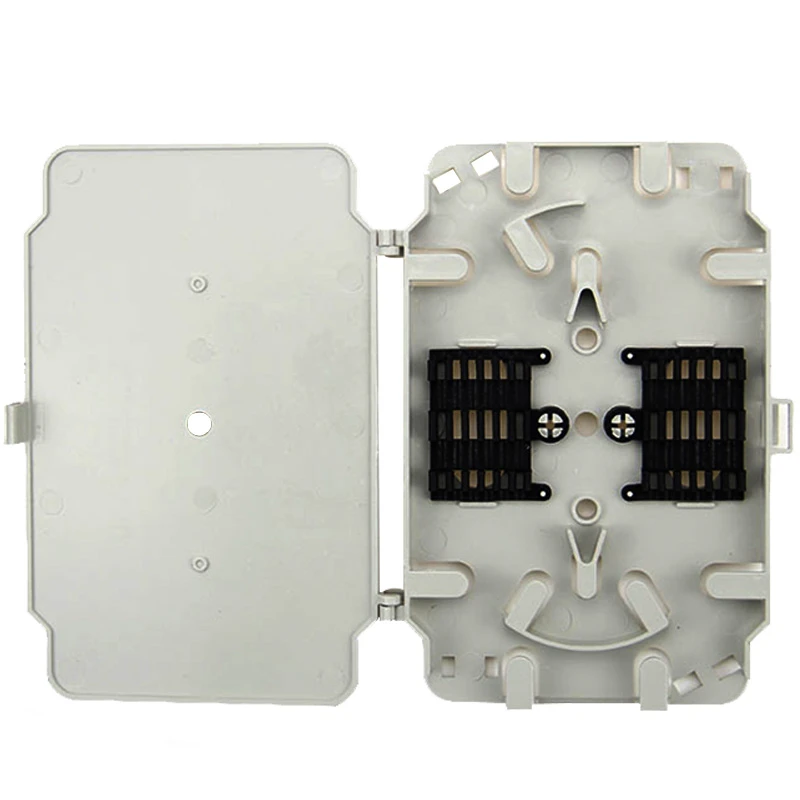 Bandeja de empalme de fibra 12 núcleos vista frontal