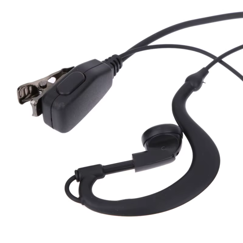 Auricular PTT Walkie Talkie – Baofeng UV5R, Kenwood con Micrófono