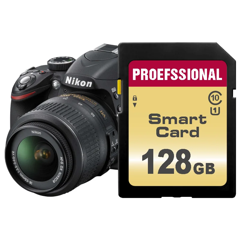 Uso profesional de tarjeta SD en cámara