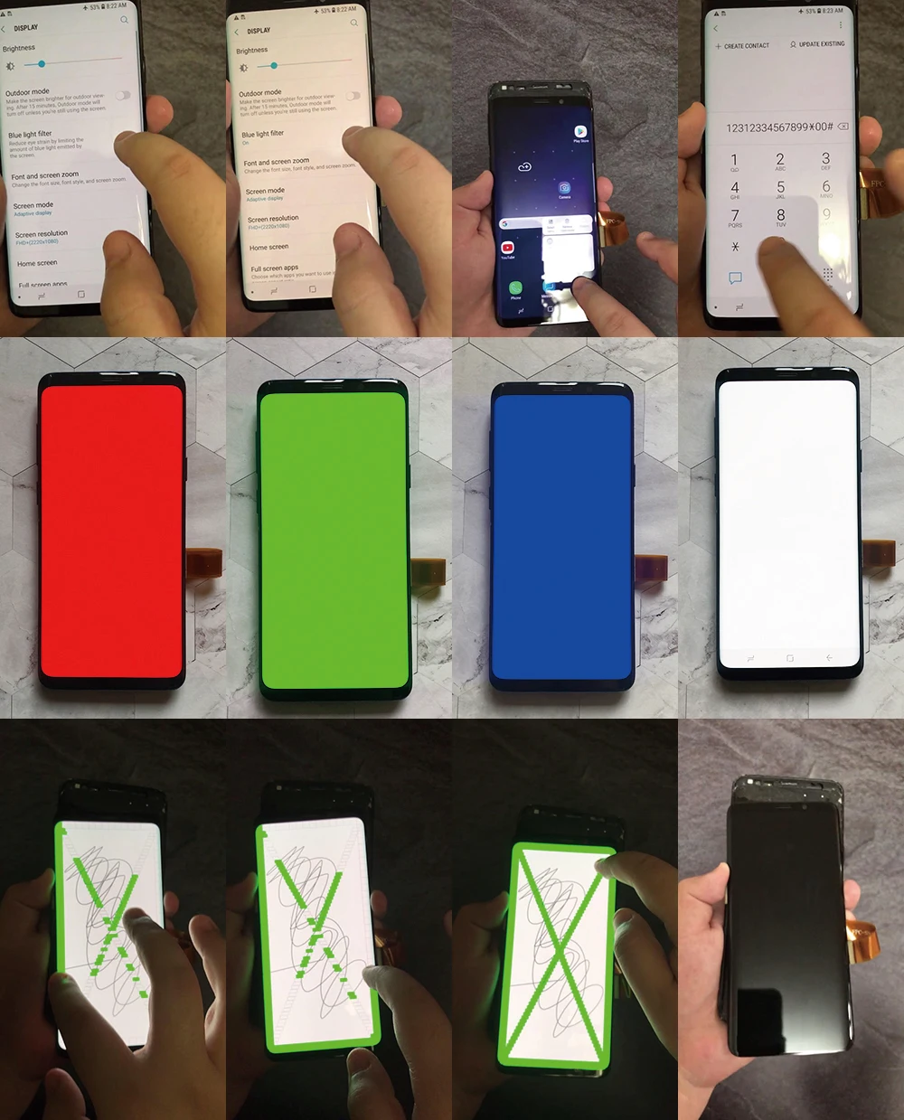 Pantalla Samsung Galaxy S8 AMOLED con Marco y Tactil - imagen 3