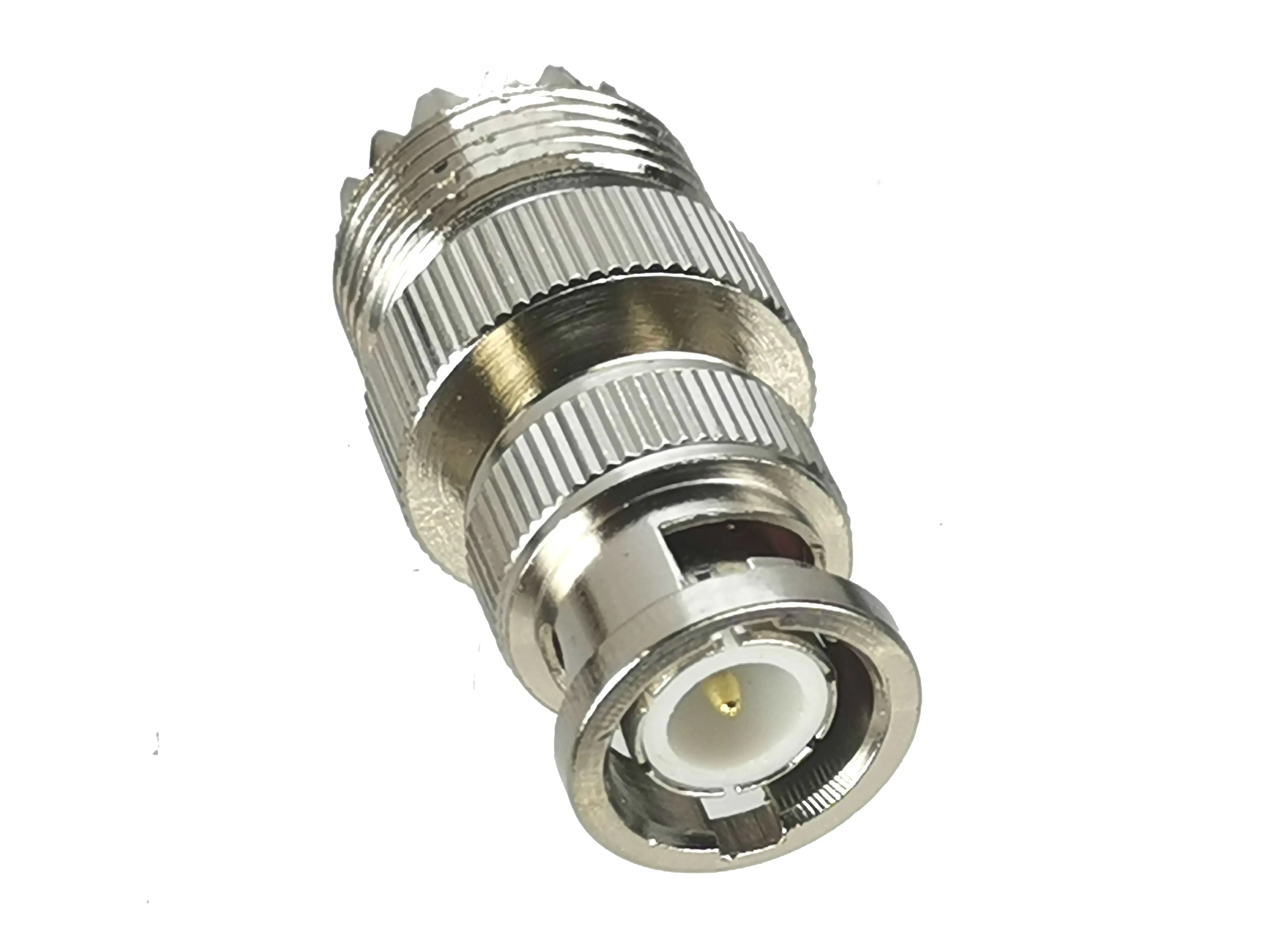 Adaptador BNC macho a UHF SO239 hembra – detalle