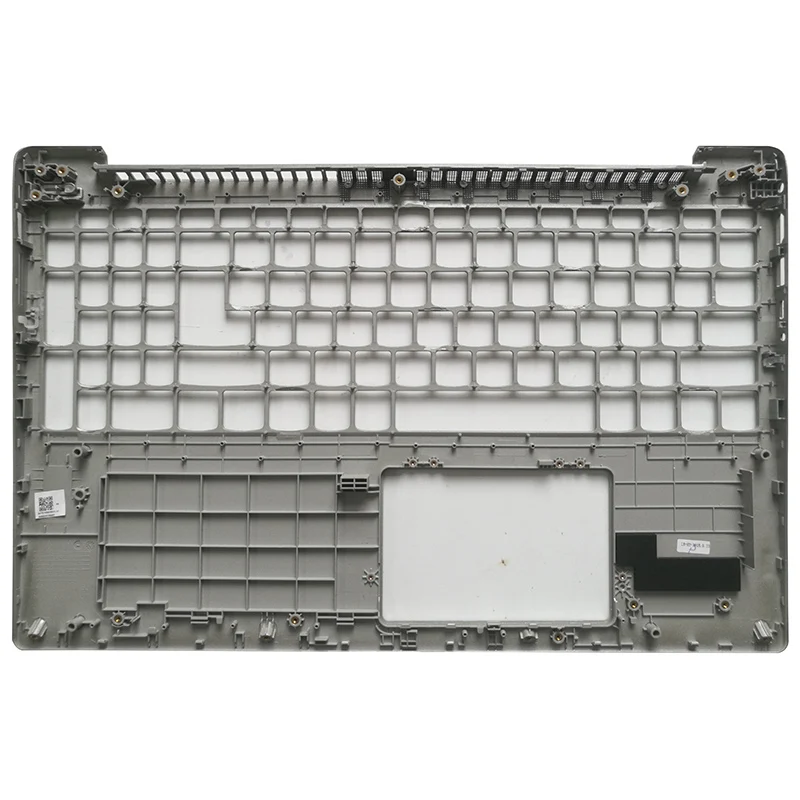 Detalle del trackpad y reposamanos