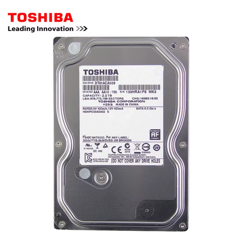 Toshiba Disco Duro Interno Mecánico HDD SATA para PC Sobremesa - imagen 2