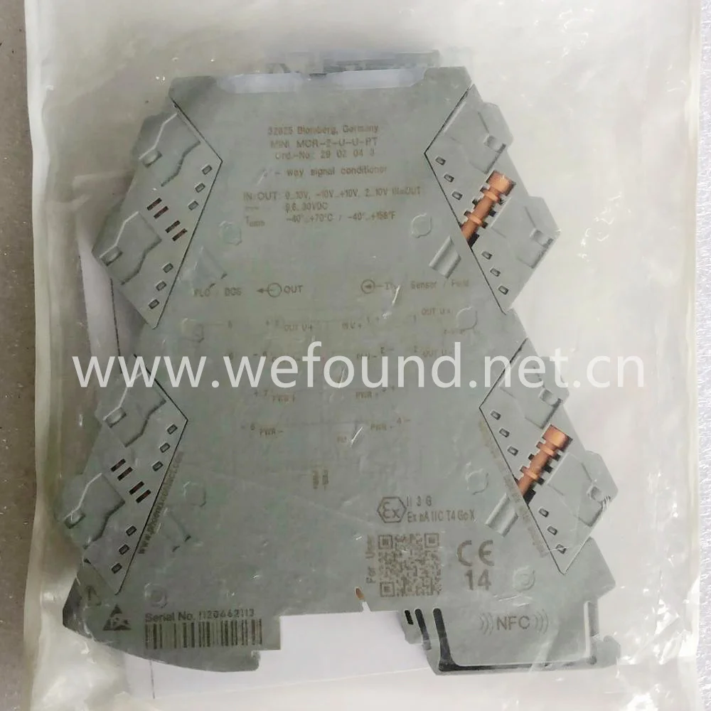 Vista del amplificador de aislamiento indicado para MINI MCR-2-U-U-PT 2902043