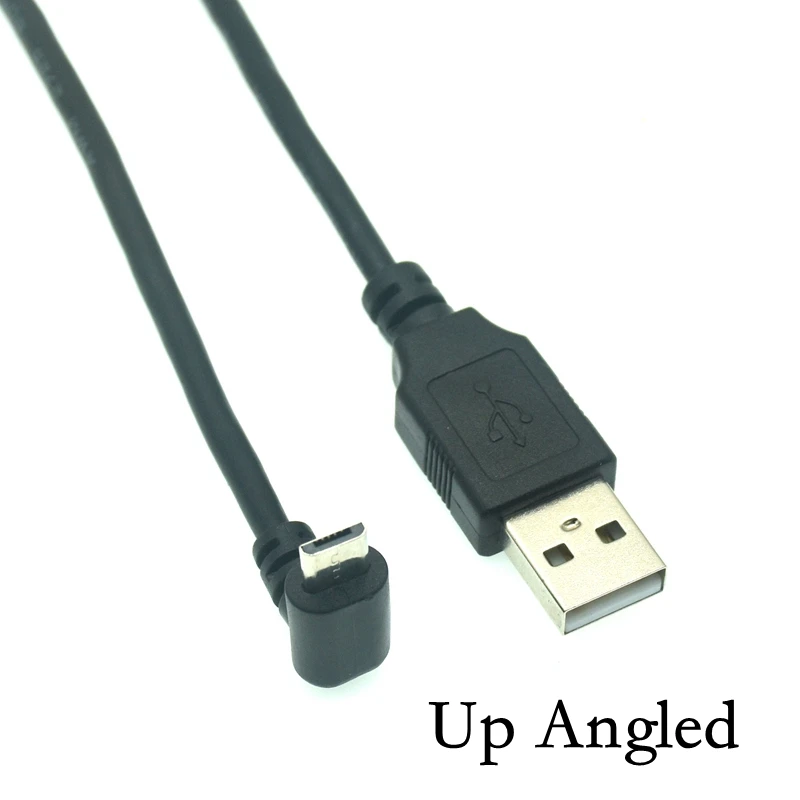 Cable Micro USB 90° Carga y Sincronización para Tablet - imagen 3