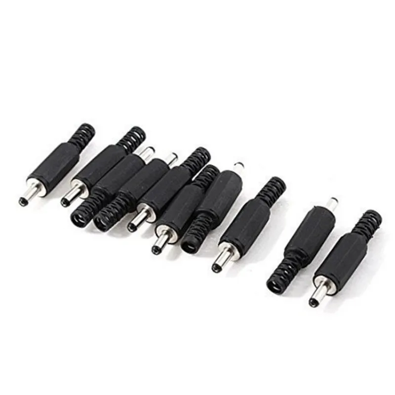 Adaptador Conector DC Macho 1,35x3,5mm – Plástico