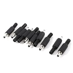 Adaptador Conector DC Macho 1,35x3,5mm – Plástico