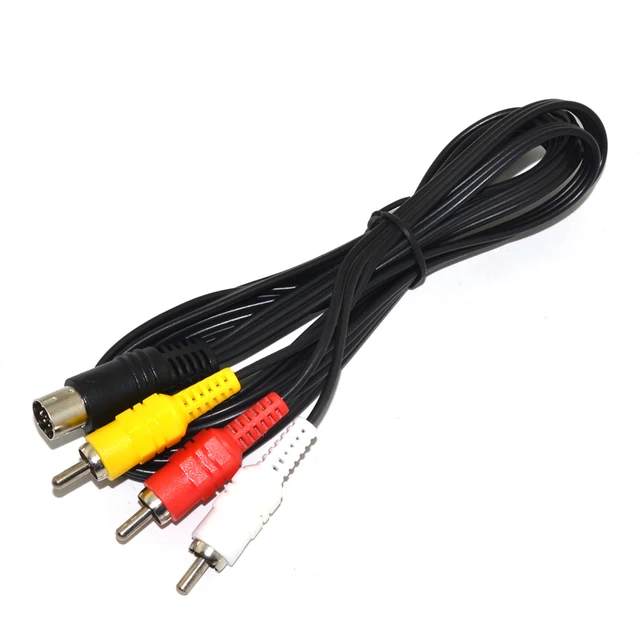 Conexión 3RCA a 10 pines para Sega Saturn