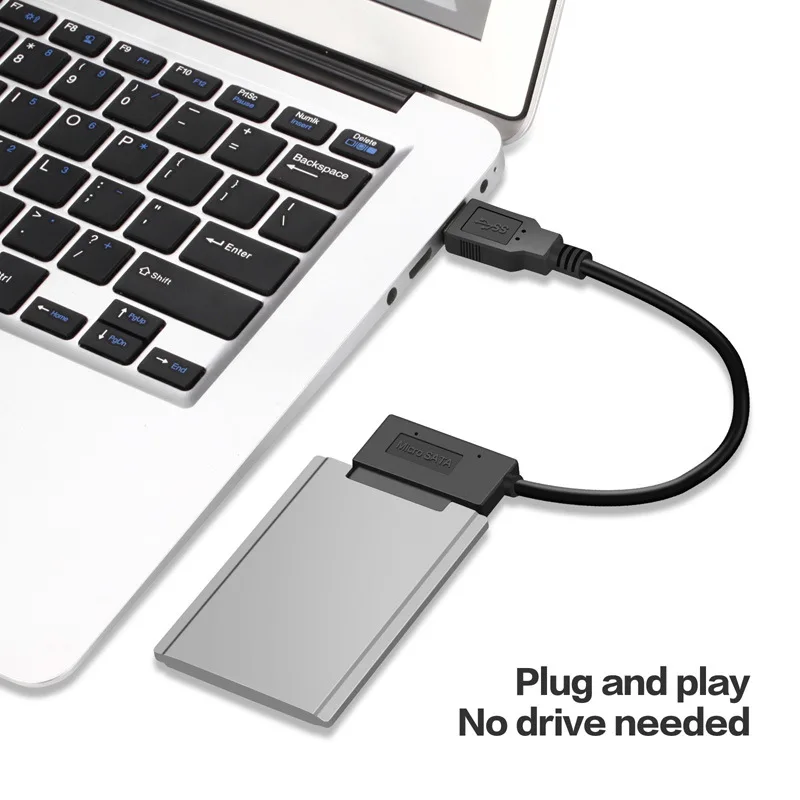 Adaptador USB 3.0 a mSATA – Conversor SSD Disco Duro Externo - imagen 5