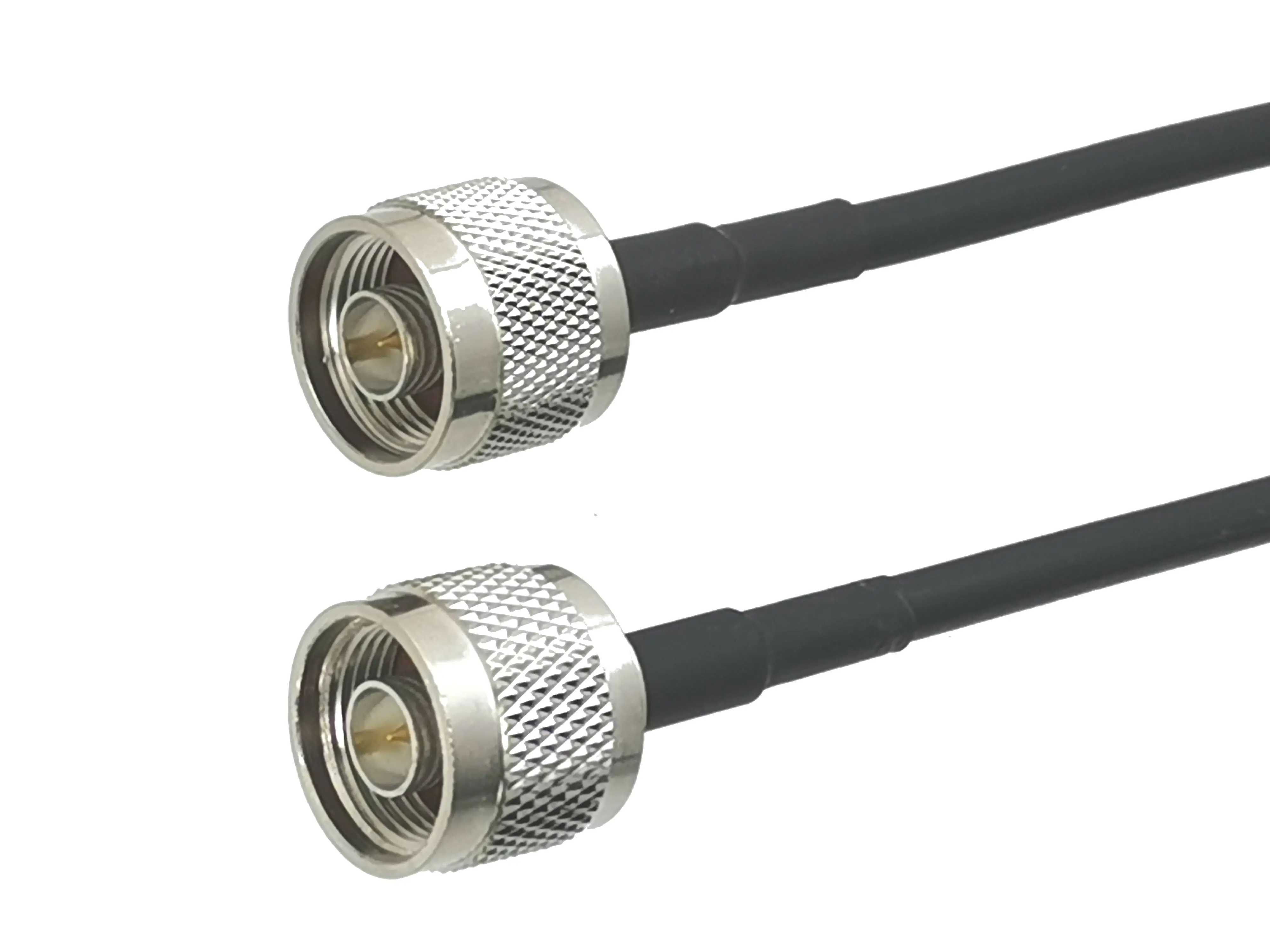 Conector N macho a macho para cable RG58
