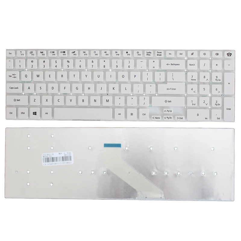 Teclado Packard Bell blanco
