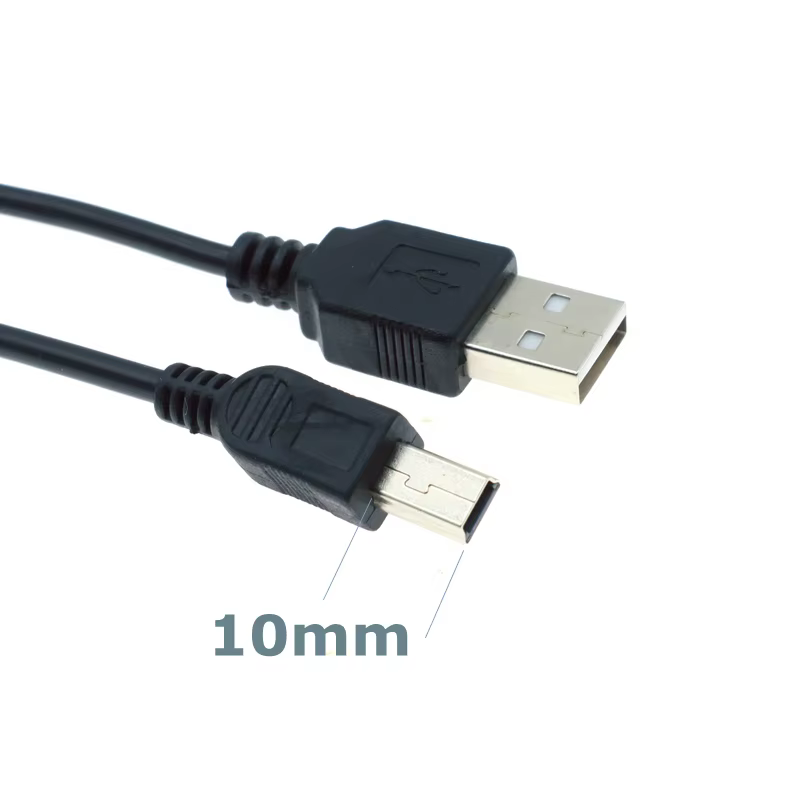 Cable extensión 1m color negro