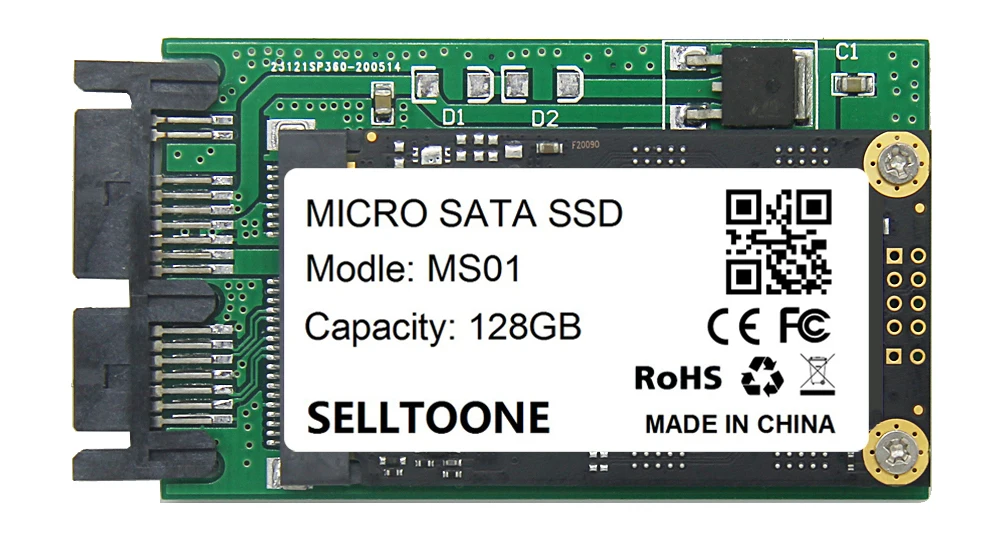 SSD uSATA MiroSata para portátiles antiguos