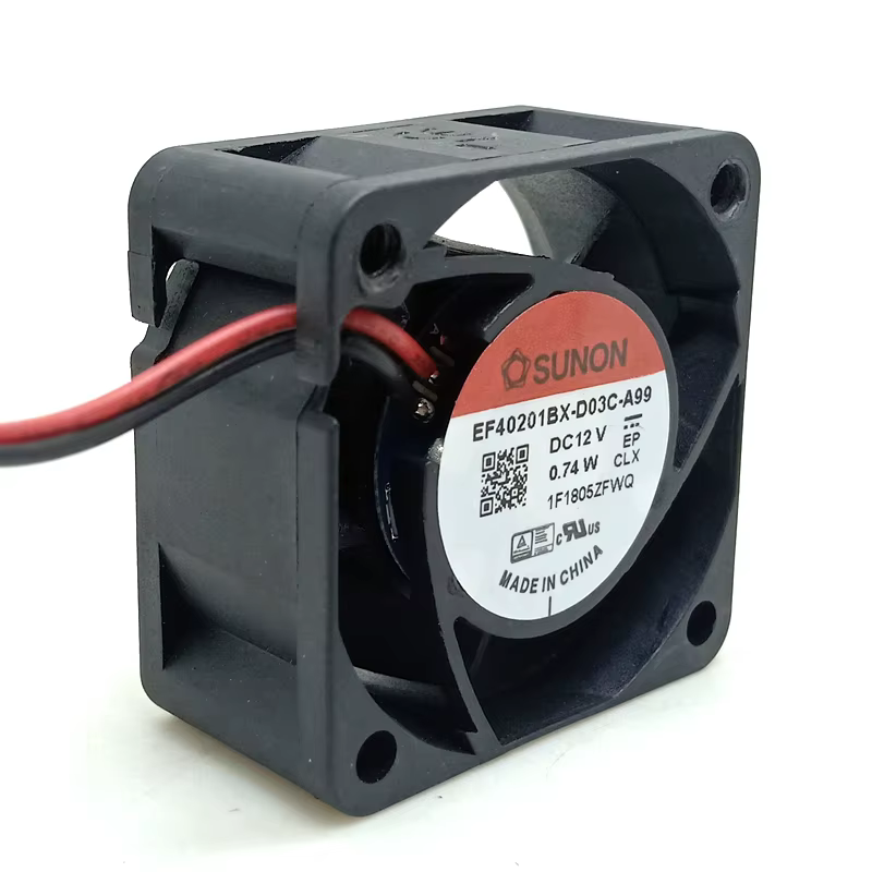 Ventilador Sunon 40x40x20mm vista frontal