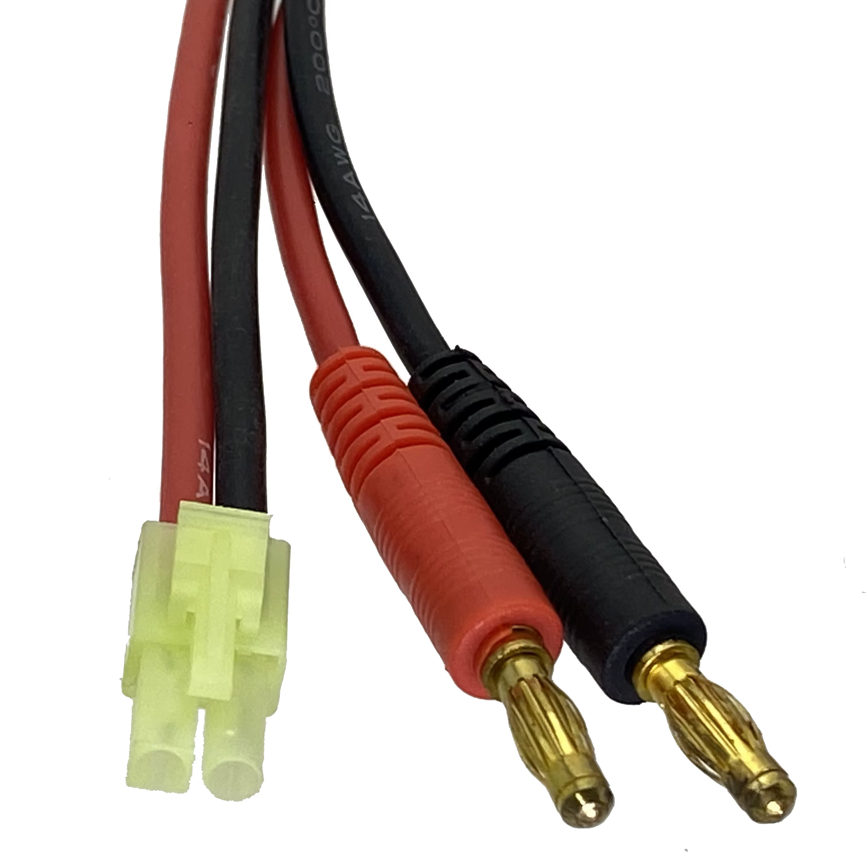 Conector Banana 4mm niquelado para drone