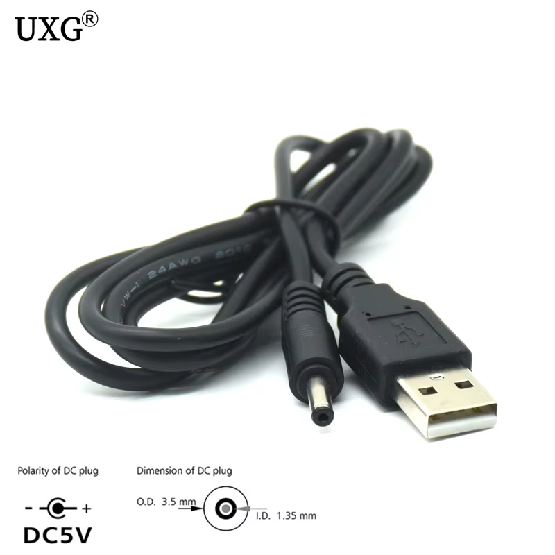 Conexión USB a barril, 5V