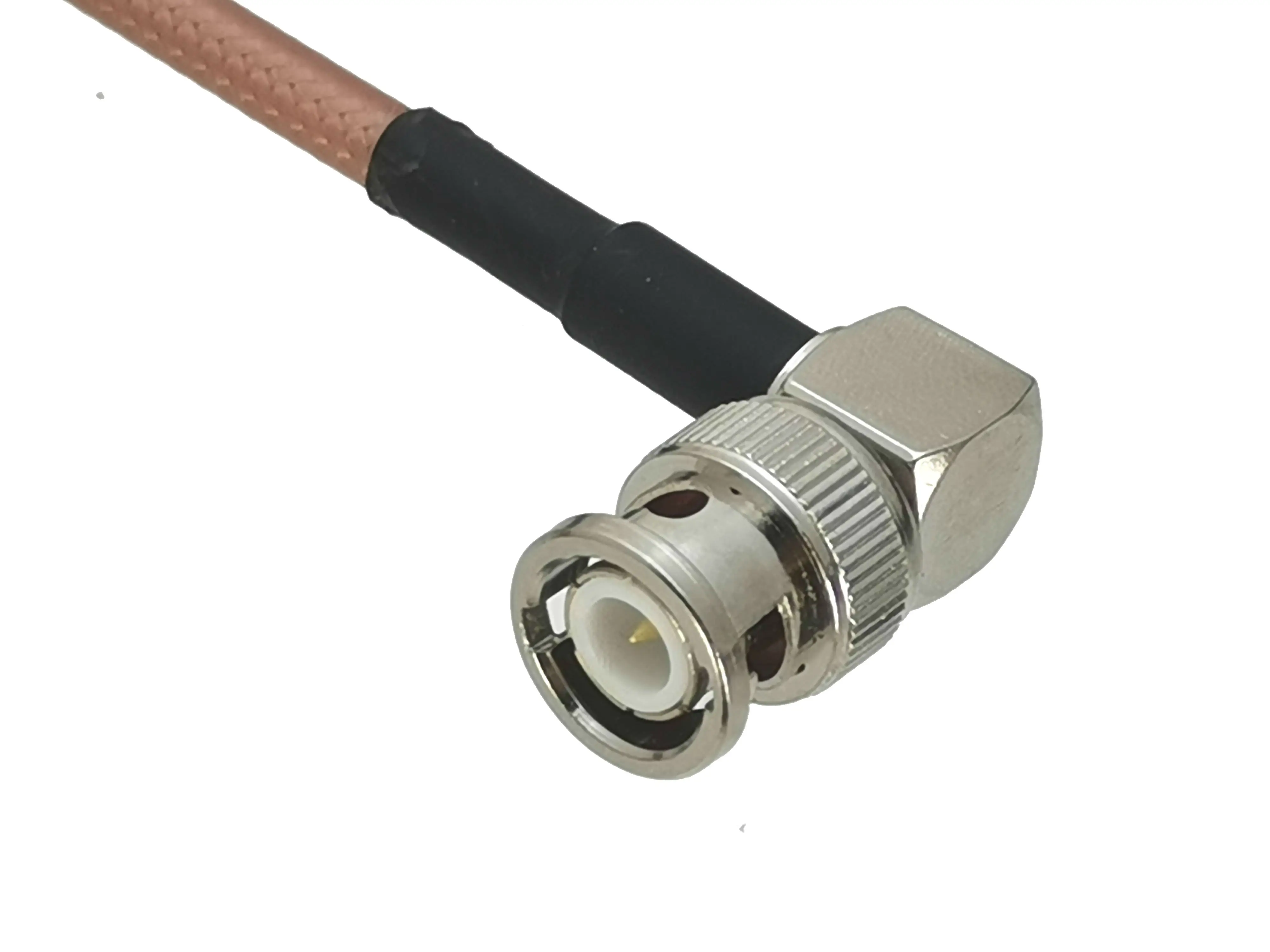 Detalle del adaptador RG142 N a BNC