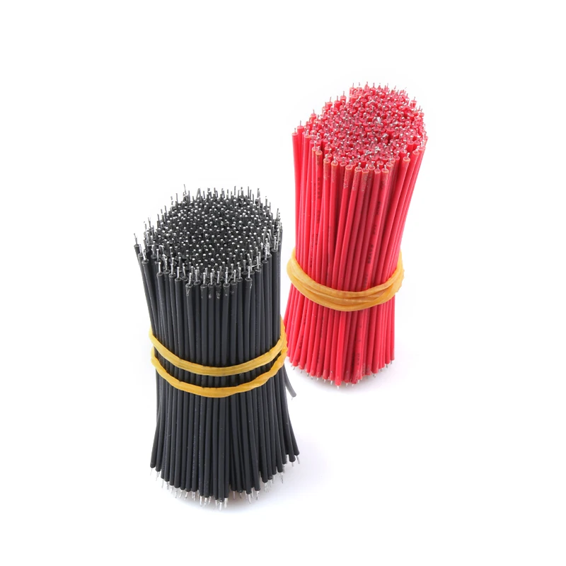 Cables jumpers multicolores Layout