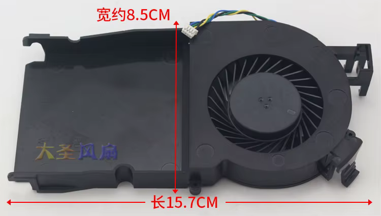 Vista frontal del ventilador Delta BUC0812VD-02