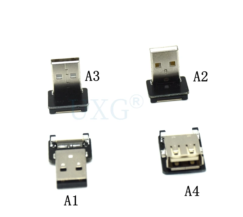 Variantes de conectores disponibles en el cable