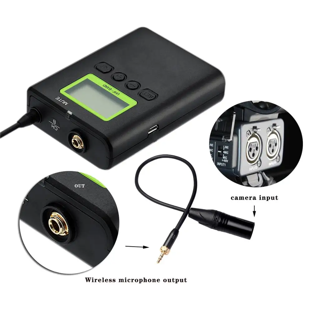 Adaptador XLR Macho a Jack 3.5mm – Micrófono Sennheiser Sony - imagen 2