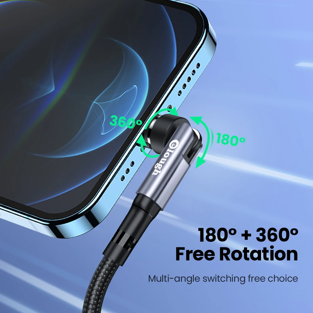 Cable magnético Elough USB‑C Micro USB para teléfonos carga datos - imagen 3