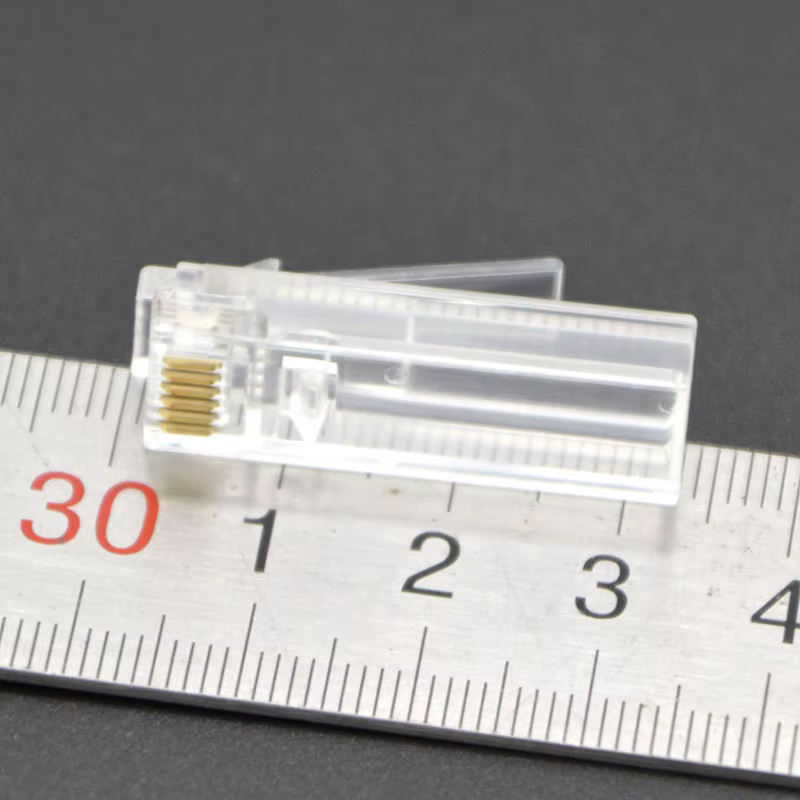 Conector insertado en un puerto RJ12