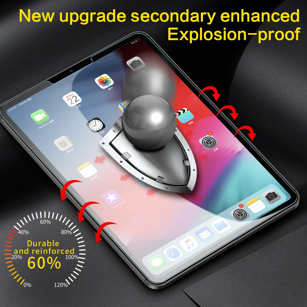 SmartDevil Cristal Templado iPad Pro – Protector Pantalla HD - imagen 5