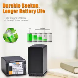 PowerTrust-Batería de 3200mAh BP-827 BP 827 para Canon XA10 HG20 HG21 LEGRIA HF M300 M306 M400 M406 G10 G25 S100 S200 S21 M32 HFG20