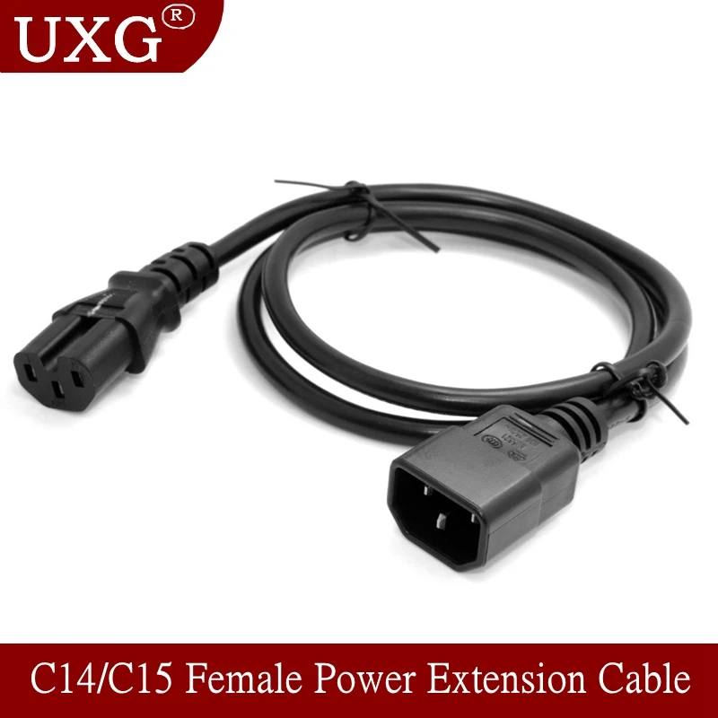 Toma IEC C13 para PDU y UPS – Cable de alimentación AC