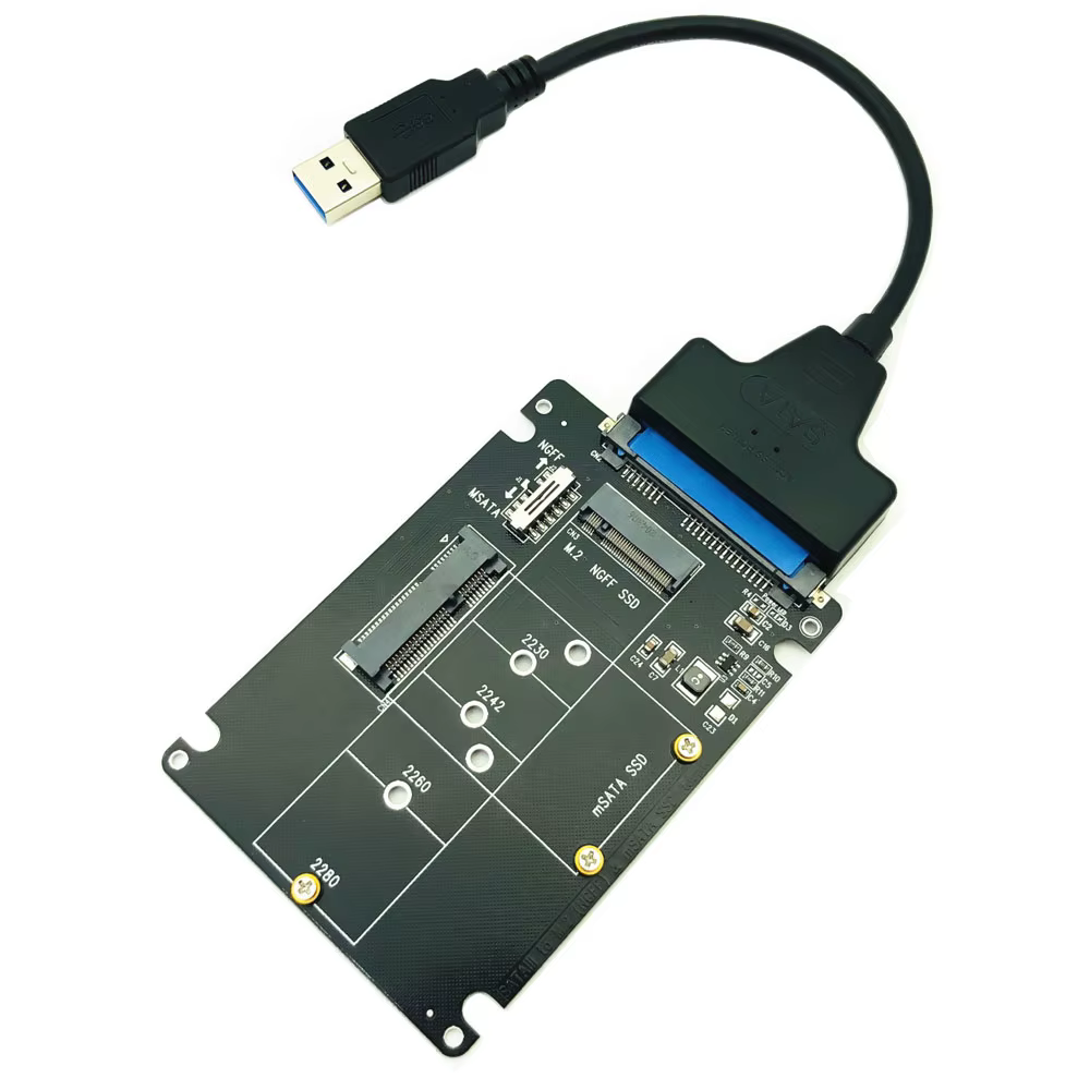 Detalle de la ranura M.2 con marca B-key