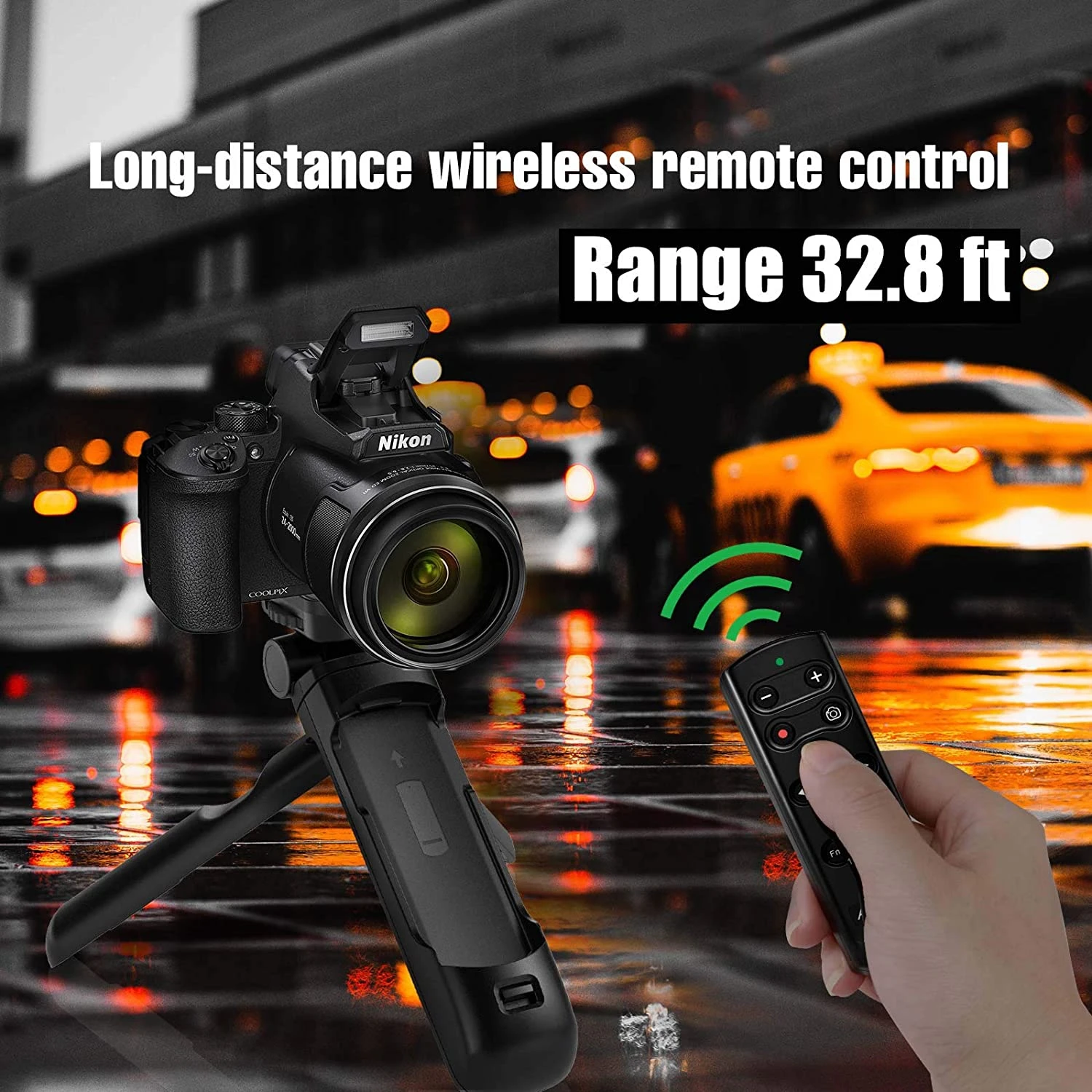 Nikon Trípode Compacto con Mando Inalámbrico y Agarre Ergonómico - imagen 3