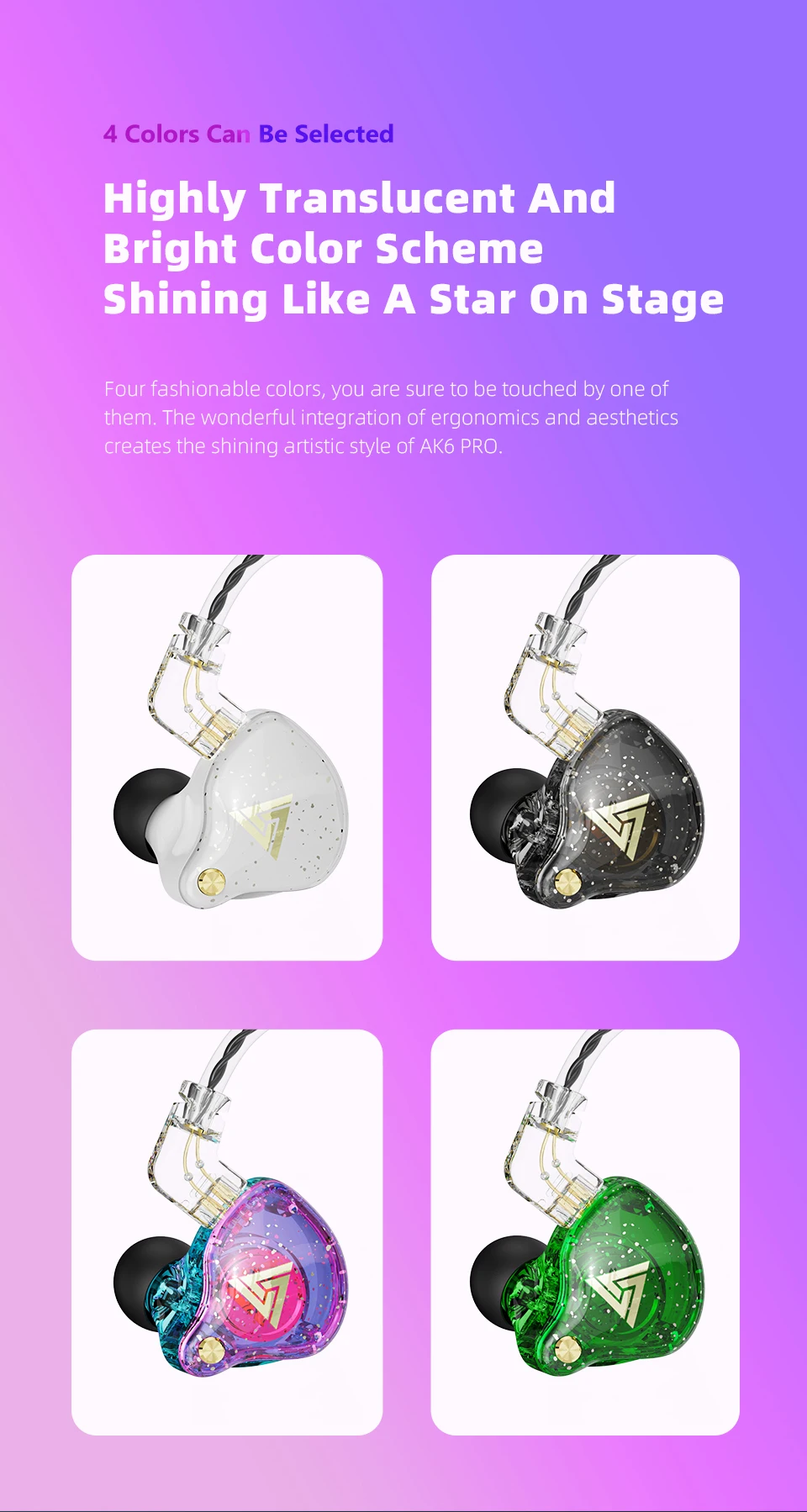Auriculares con micrófono y diseño HiFi