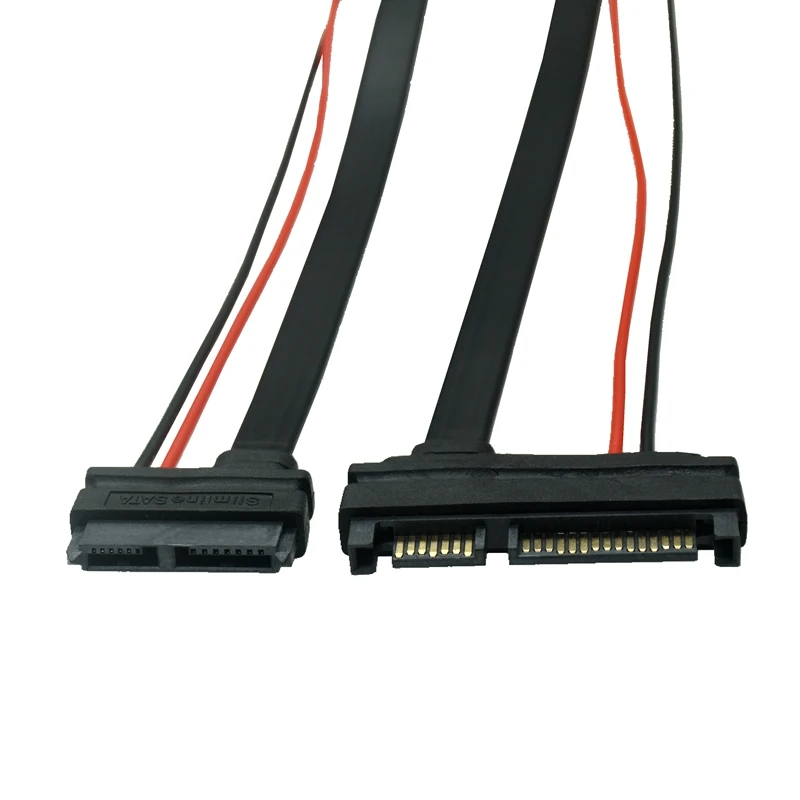 Adaptador SATA macho para Slimline hembra 22-13 pines cable datos - imagen 3