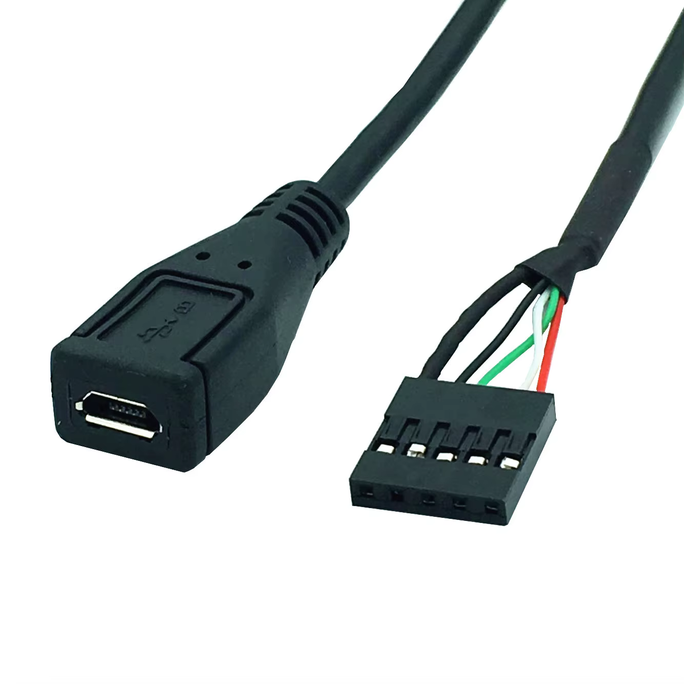 Detalle del conector con orificio de tornillo