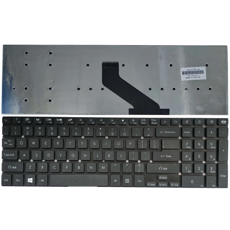 Teclado Packard Bell negro