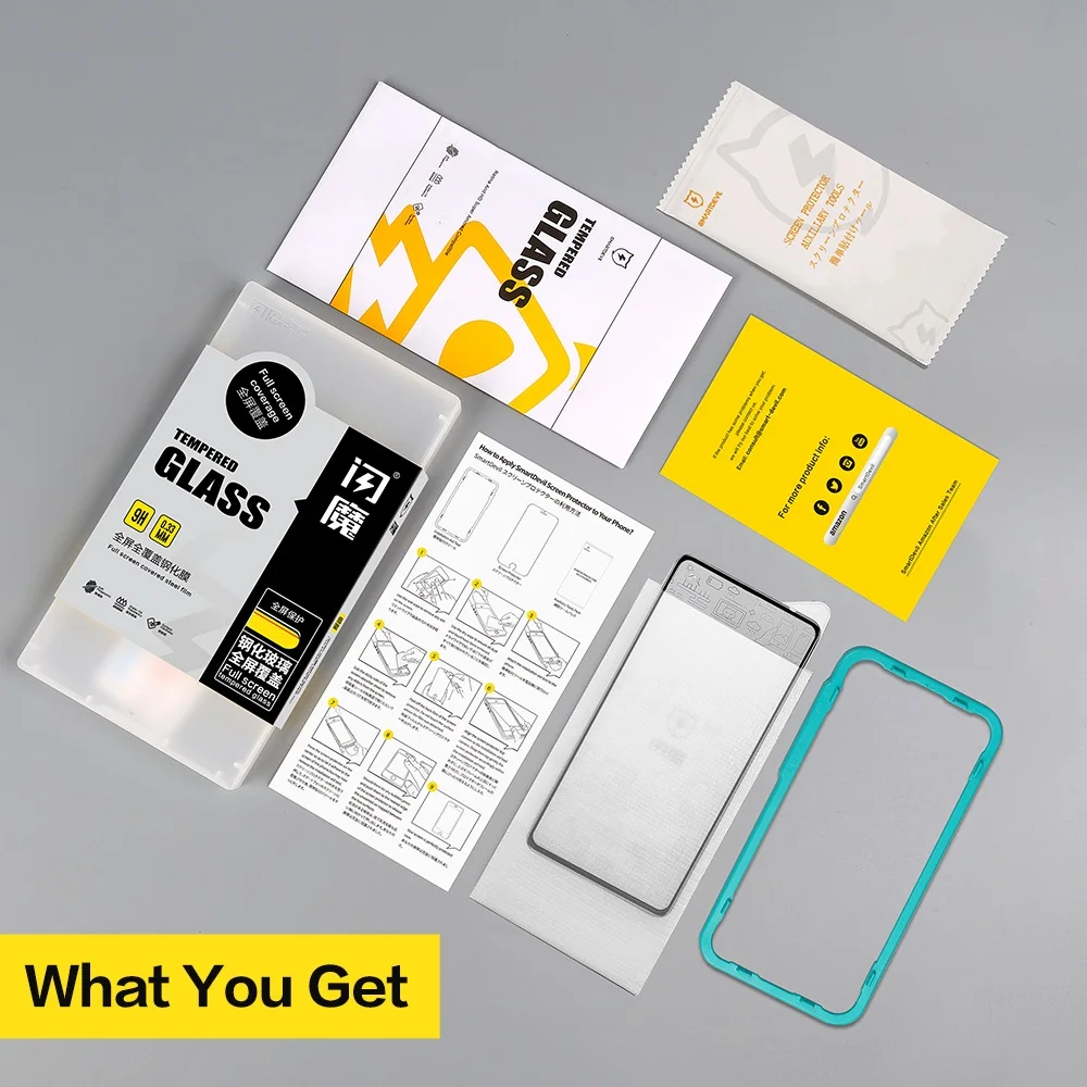 Protector de pantalla SmartDevil 9H para iPhone