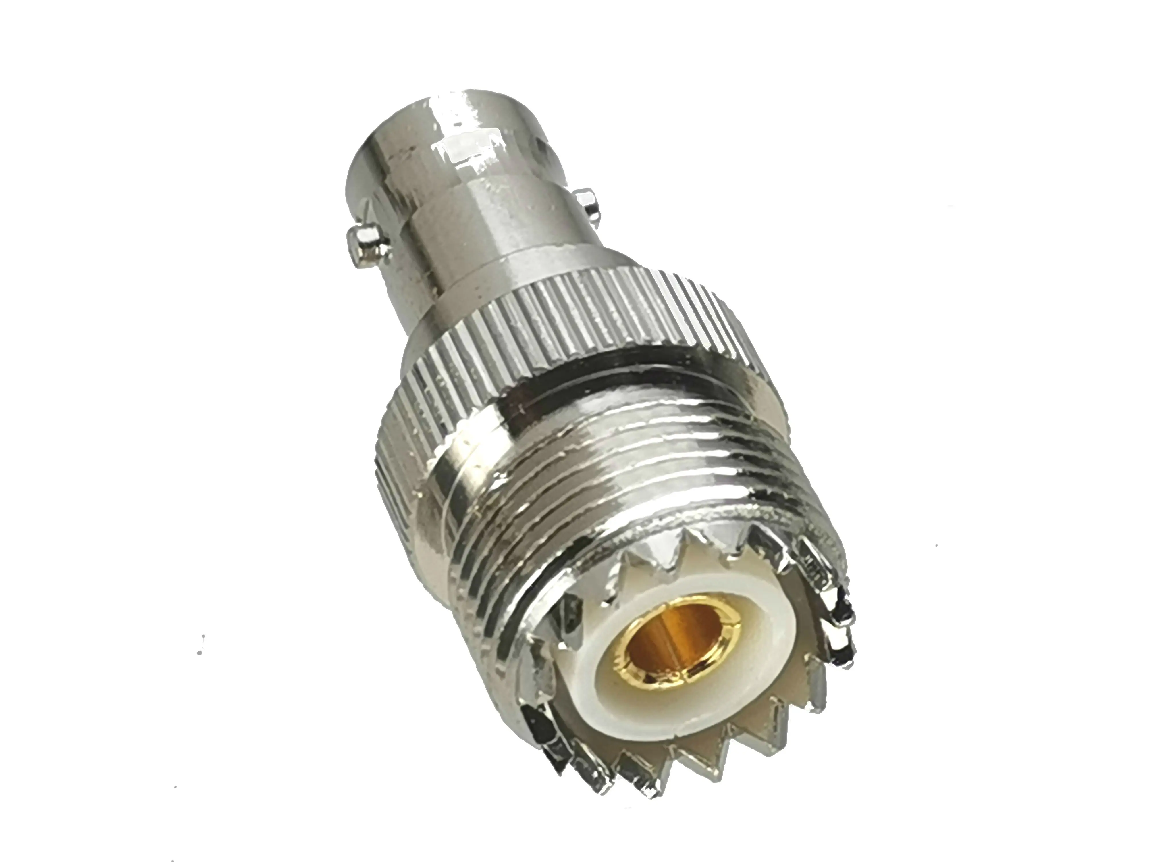 Adaptador BNC hembra a UHF SO239 hembra – detalle