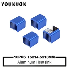 Disipadores Aluminum Azul Raspberry Pi - Refrigeración Alta Potencia
