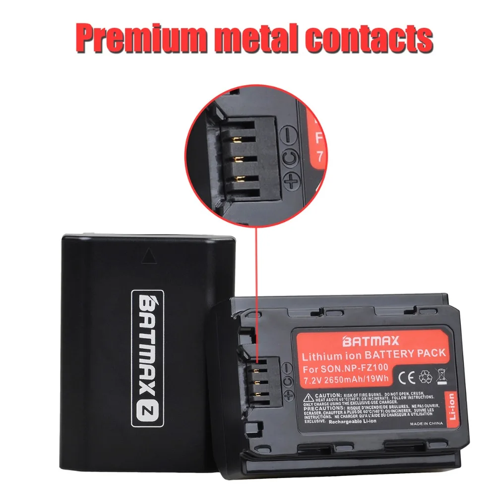 Contenido del pack de batería y cargador