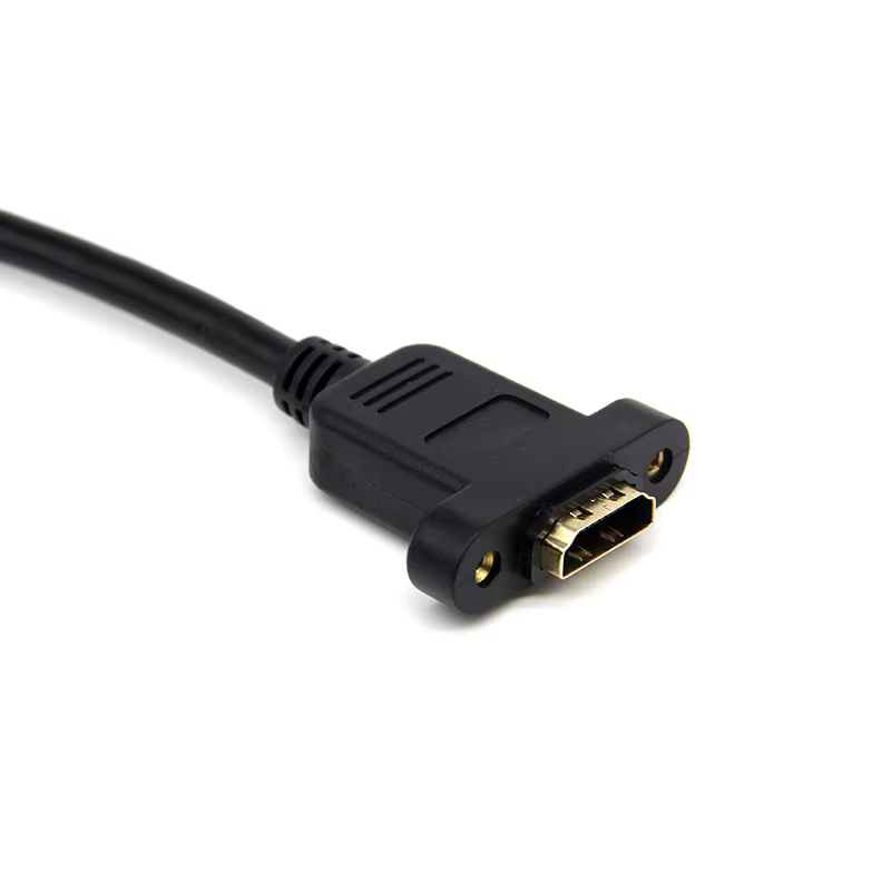Montaje en panel con tornillos
