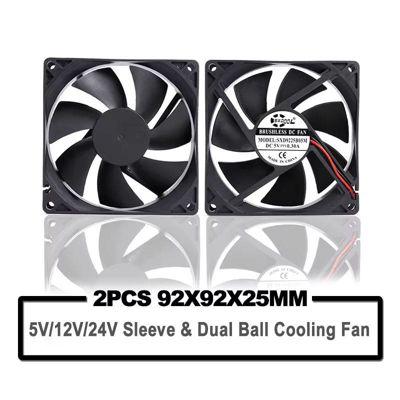 Ventilador SXDOOL 92mm vista frontal