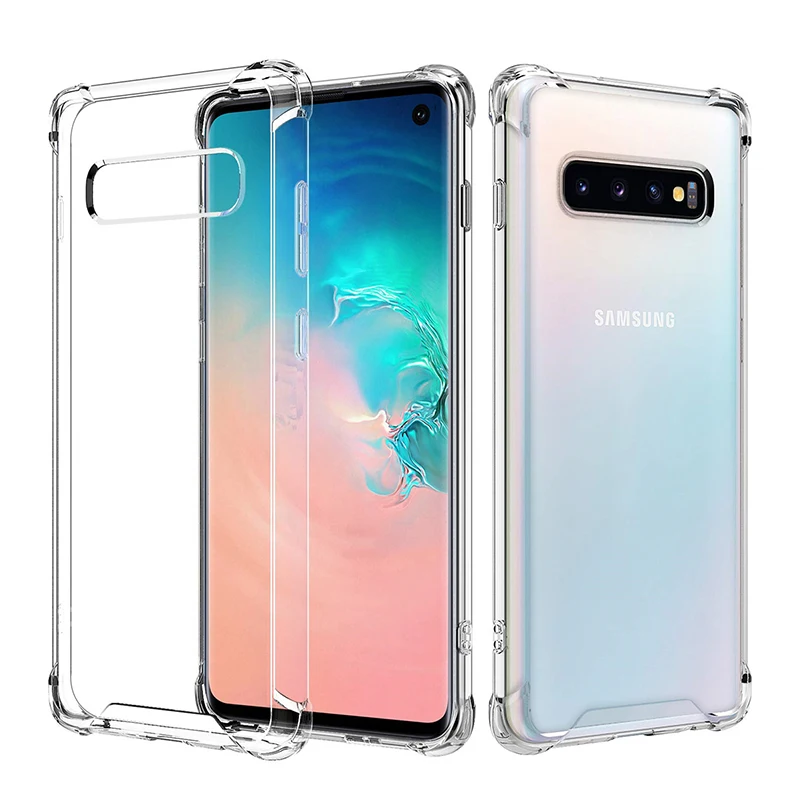 Funda Samsung Galaxy S10 – Silicona Transparente Antigolpes