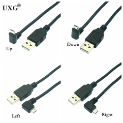 Cable Micro USB 90° Carga y Sincronización para Tablet